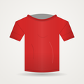 Red Colour T Shirt